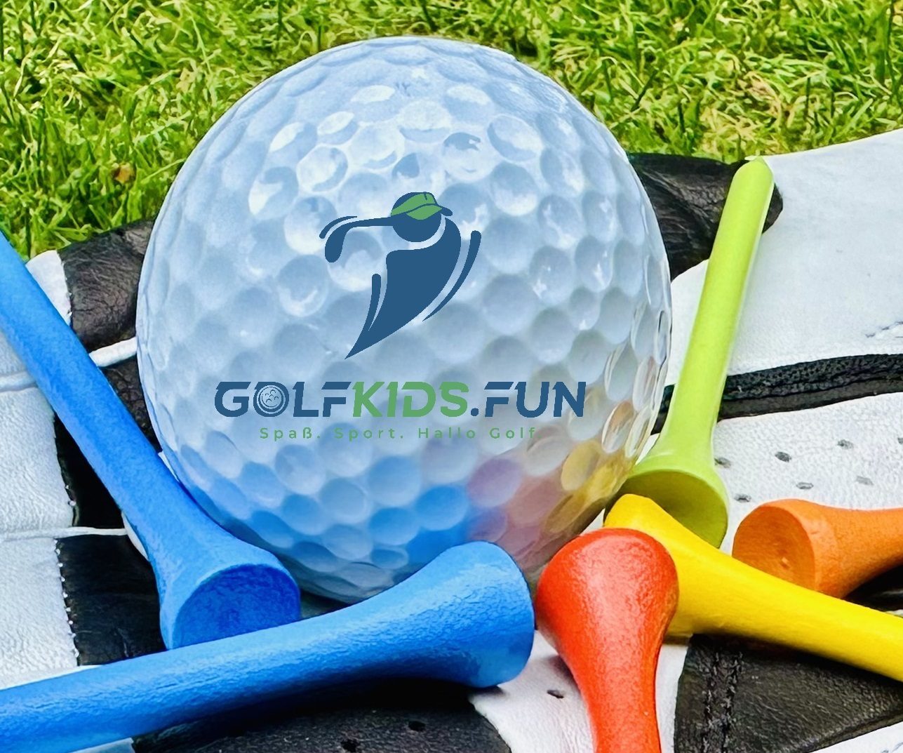 Golfball GOLFKIDS.FUN | Themenwelt Golf für Kinder & Jugendliche