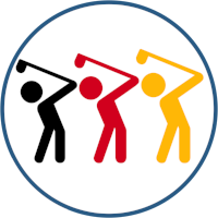 Piktogramm Anzahl Golfkids in Deutschland Piktogramm Anzahl Golfkids in Deutschland