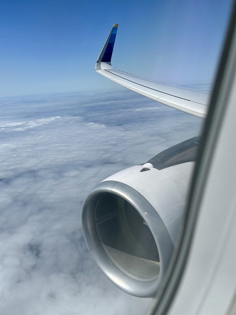 Anflug zur Golfreise auf Gran Canaria